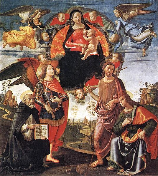 Al momento stai visualizzando La Pala Tornabuoni di Domenico Ghirlandaio
